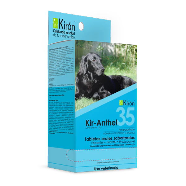 Kir-Anthel Tabletas Kiron 35 mg - Kiron