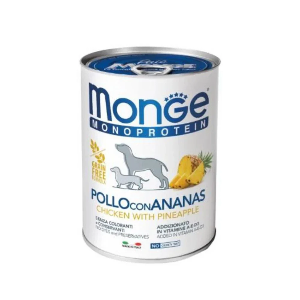 Lata Monge Chicken & Pineapple 400gr