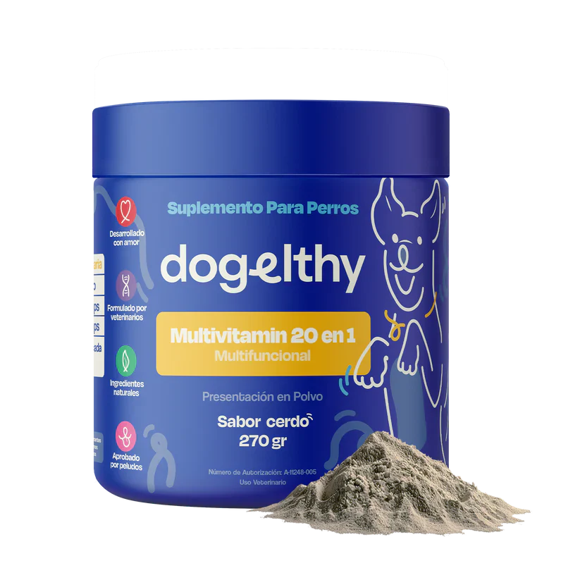 Dogelthy MULTIVITAMINICO 20 EN 1 Sabor Cerdo 270 gr ( Suplemento Nutricional )