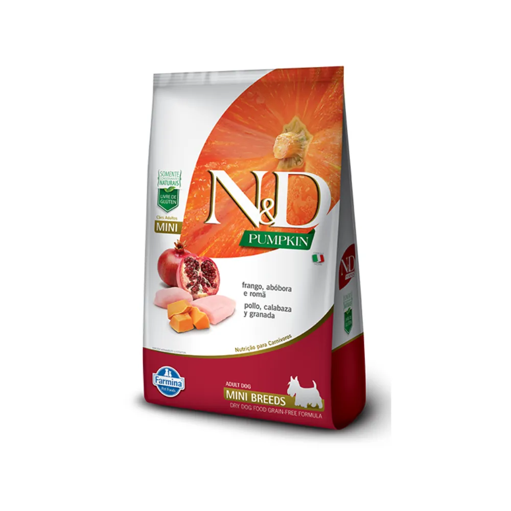 N&D Pumpkin Perro Adulto Mini Pollo 10.1 Kg