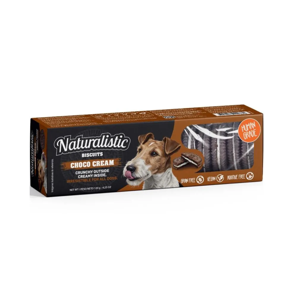 Naturalistic Galletas Choco Crema 120 Gr