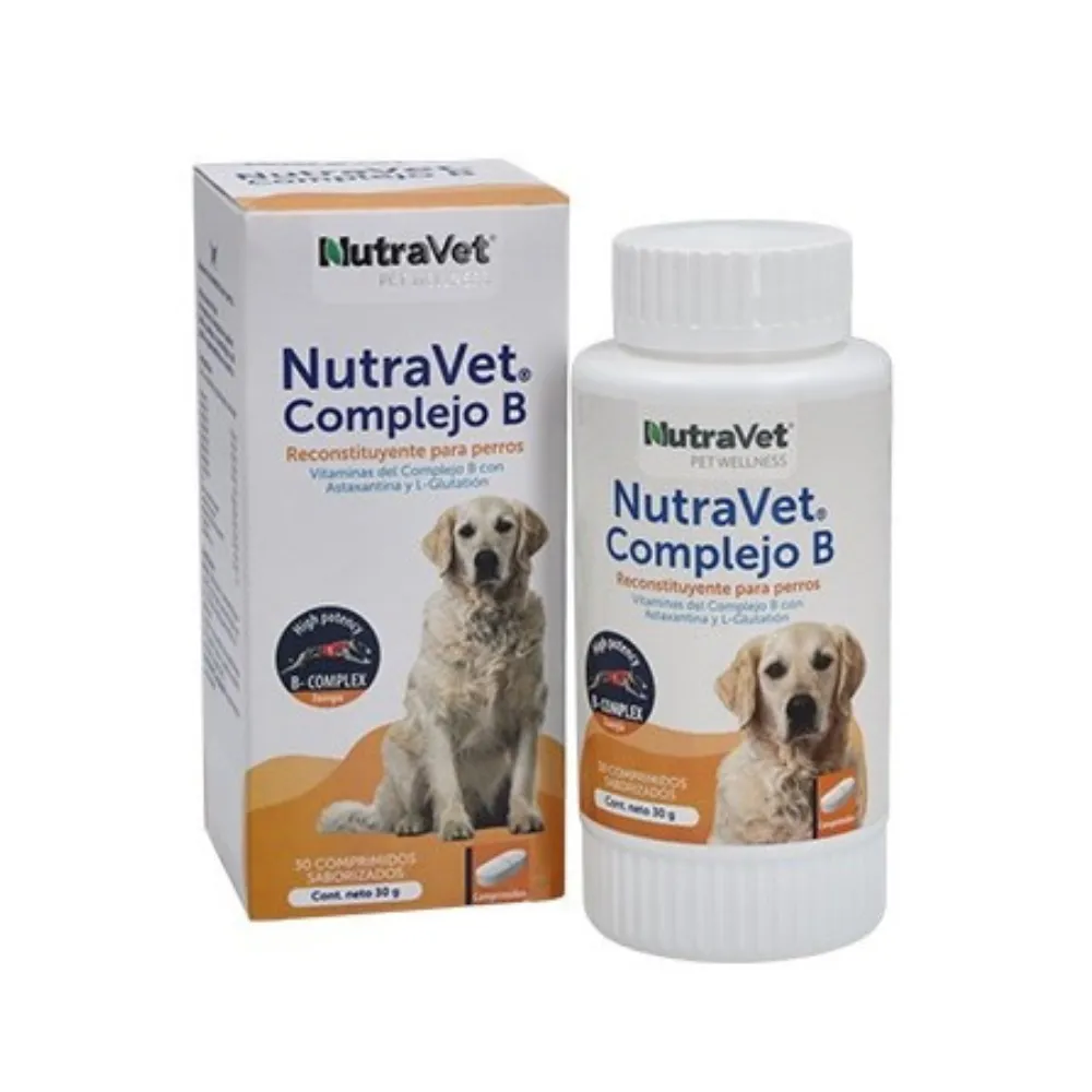 Nutravet Complejo B Perros x 30 Comp
