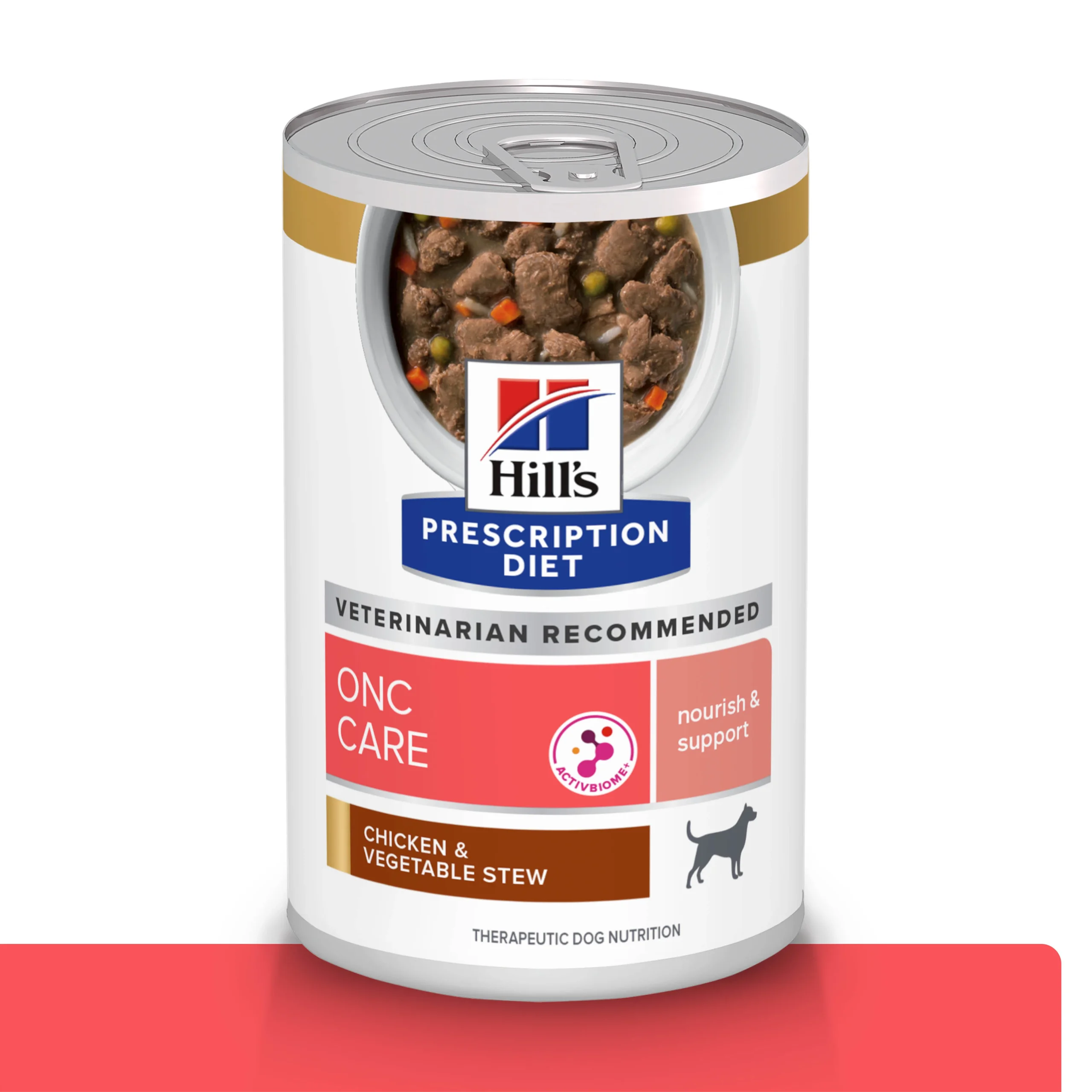 Hill's Prescription Diet ONC Care Nutrición y Apoyo de Recuperación Alimento Húmedo para Perro diagnosticado con cáncer 354 g