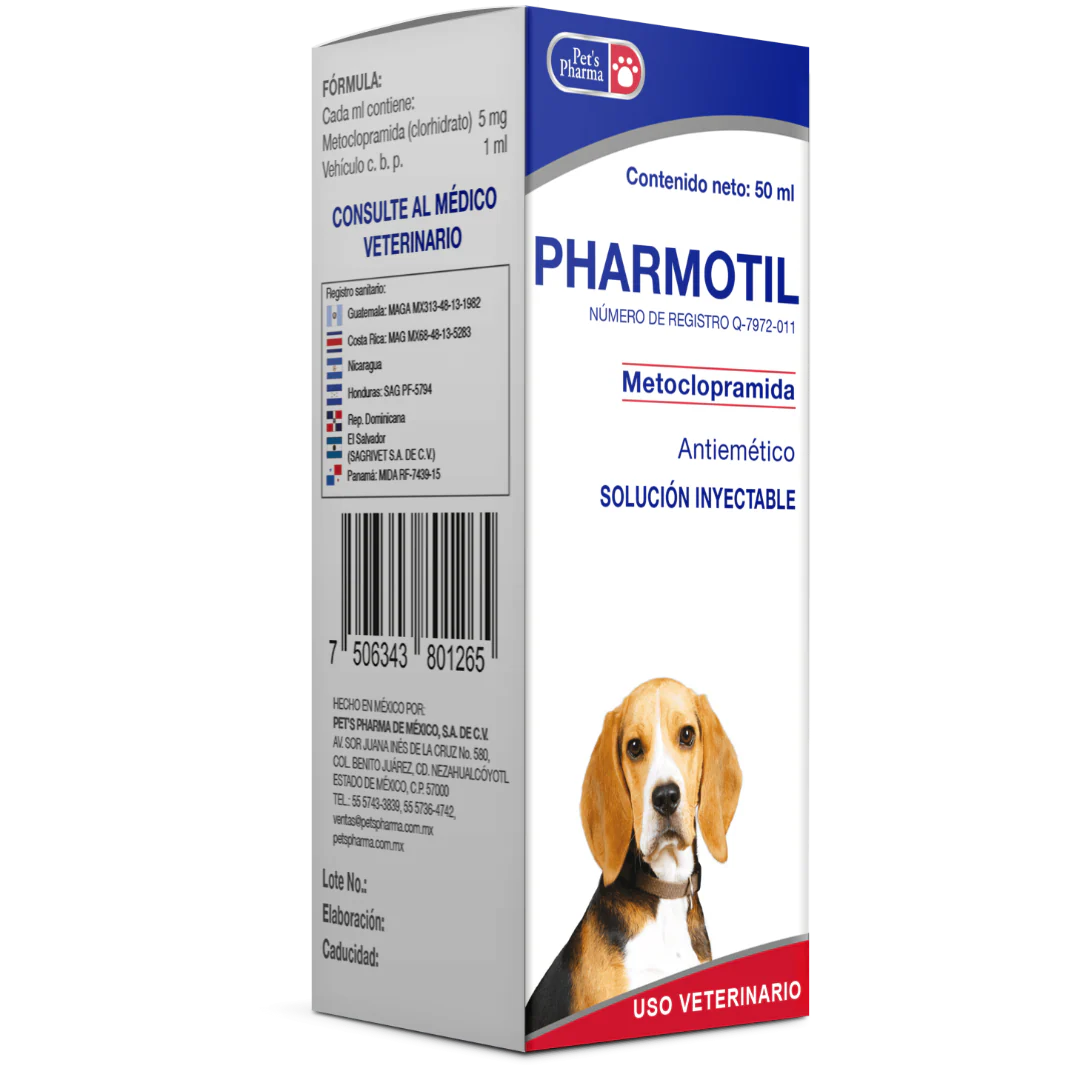Pharmotil Solución Inyectable 50ml - Pet's Pharma