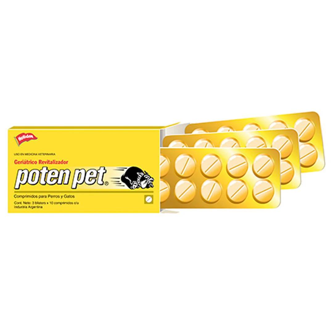 Holliday Poten Pet Suplemento 3 blisters con 7 comprimidos - Imagen 3