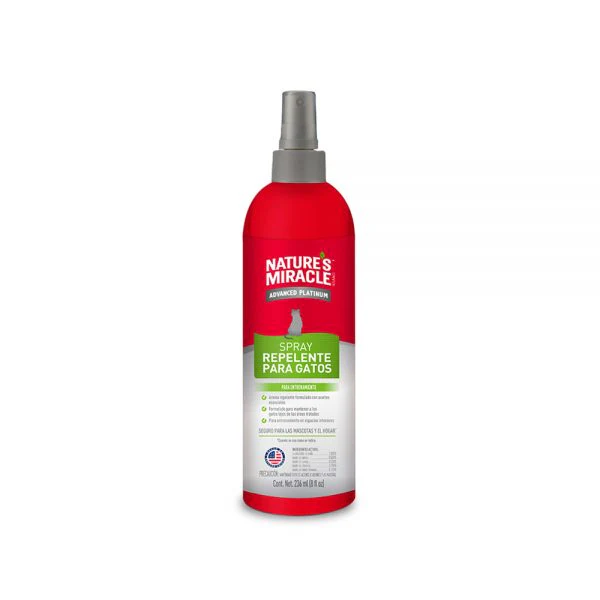 Nature's Miracle Spray Repelente para Gatos 236ML