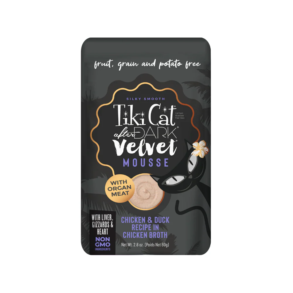 Tiki Cat After Dark Velvet Mousse Pollo & Pato Sachet 80 Gr