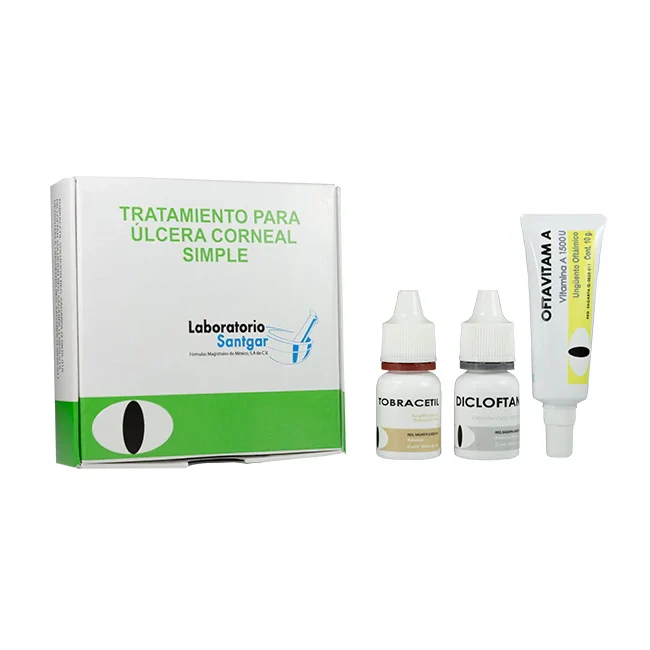 Tratamiento Para Úlcera Corneal Simple - Santgar