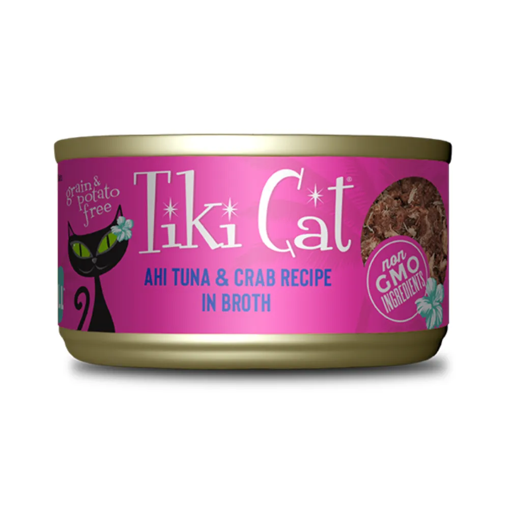 Tiki Cat Hana Atun Hawaiano & Cangrejo 80 Gr