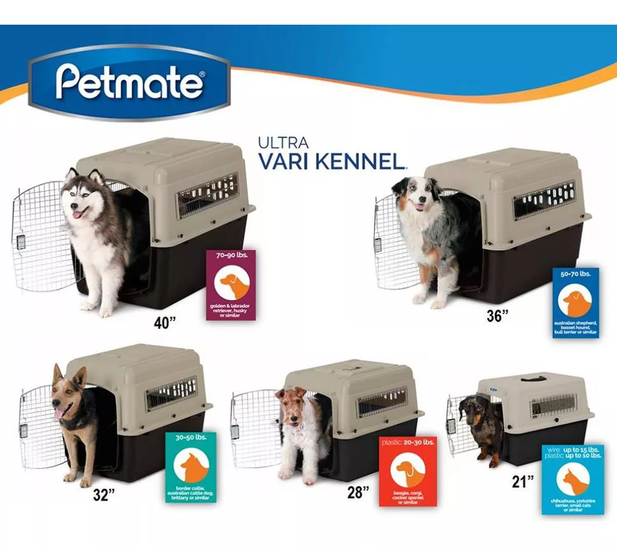 Transportadora para Perro Vari kennel Ultra Grande 91 x 63 x 68 Cm - Petmate - Imagen 5