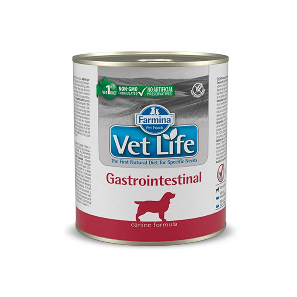 Vet Life WF Lata Perro Gastrointestinal 300gr