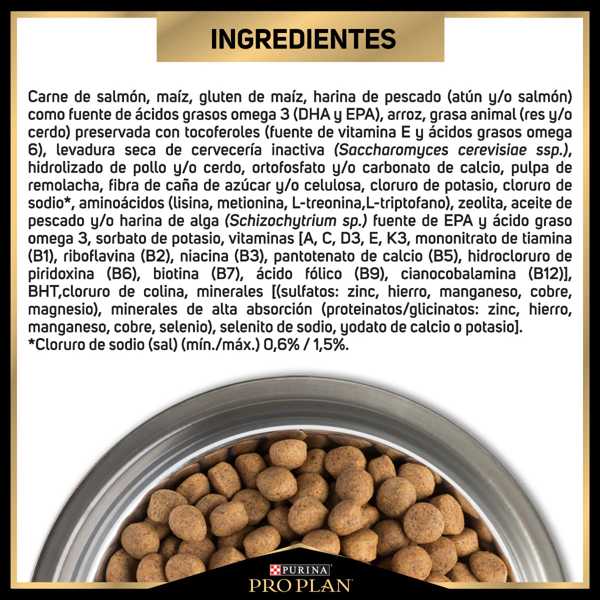 Pro Plan Alimento Perros Cachorros Puppy Salmon Sensitive Skin Todas Razas Optiderm - Imagen 4
