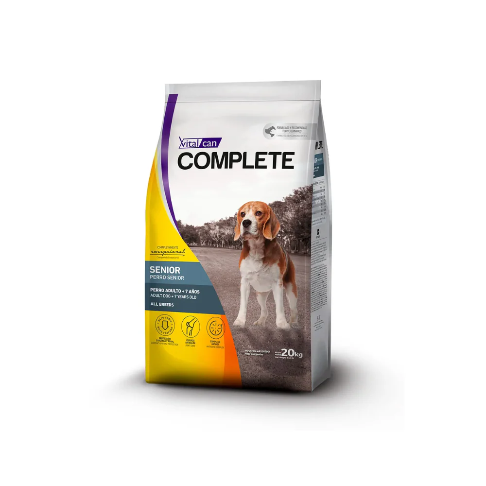 Vitalcan Complete Perro Senior 20kg