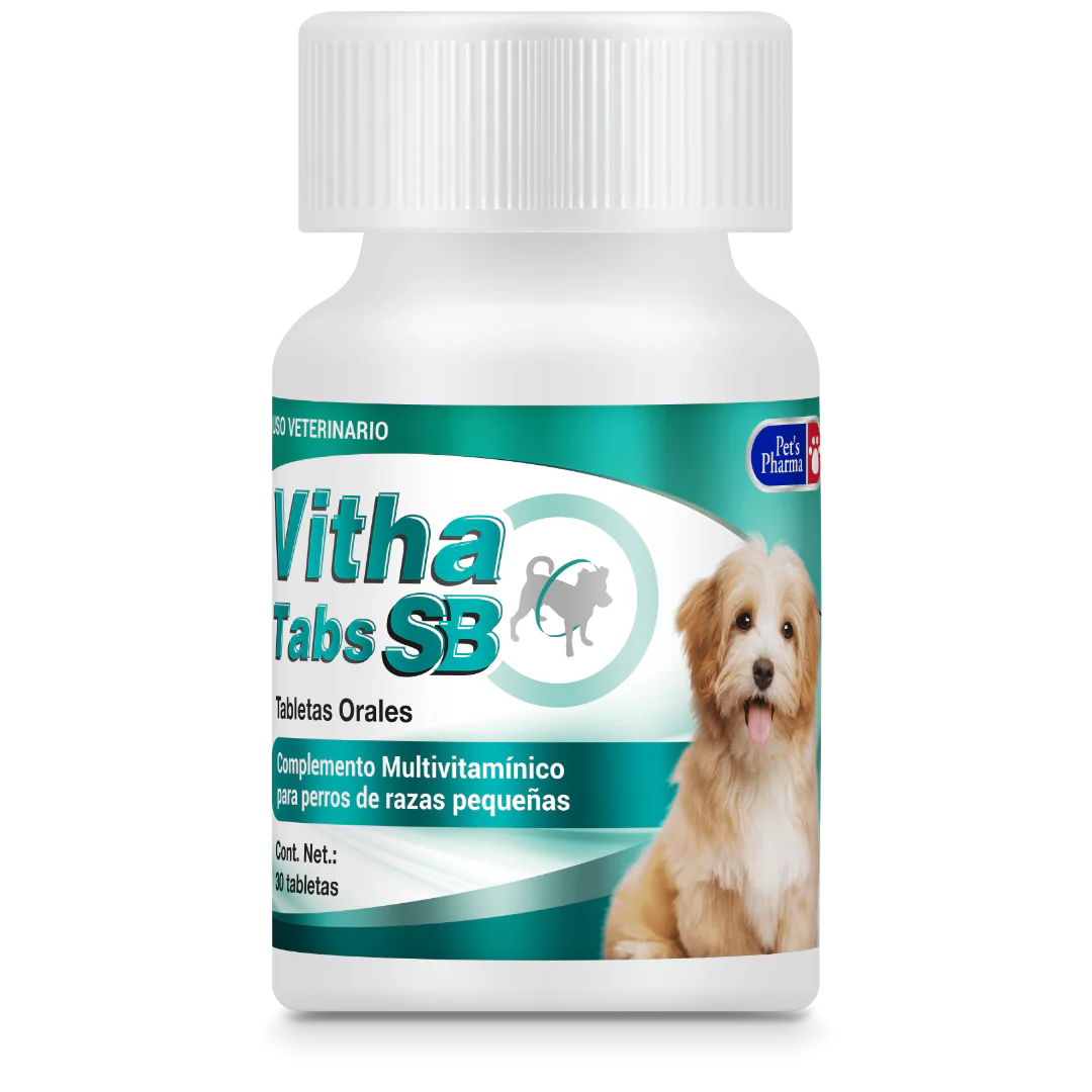Vitha Tabs SB Pet's Pharma - 30 Tabletas