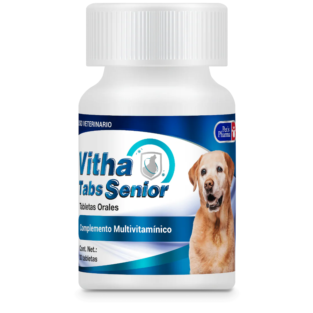 Vitha Tabs Senior Pet's Pharma - 30 Tabletas