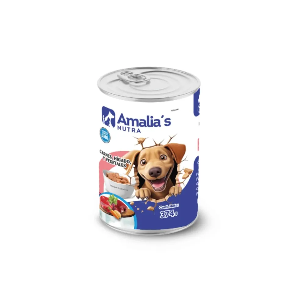 Amalia's Perro Lata Variedades 374 Gr