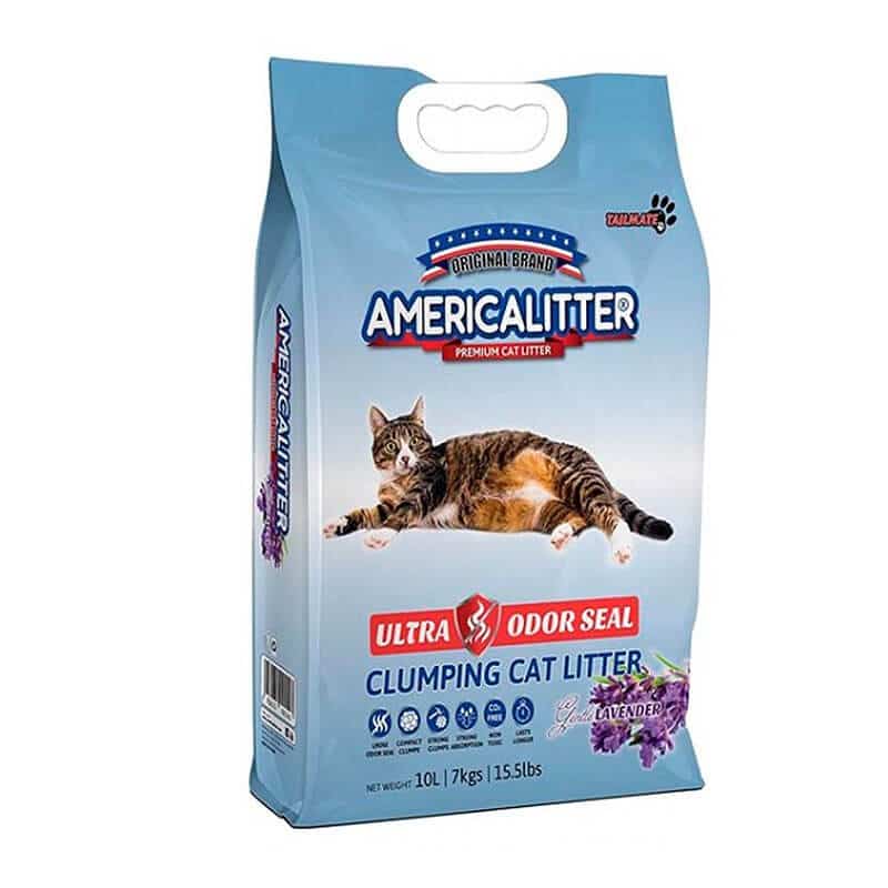 America Litter Ultra Odor Seal Lavanda 15Kg