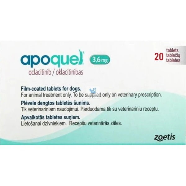 Zoetis Apoquel 3.6 mg Comprimidos Oclacitinib Perros - Imagen 2