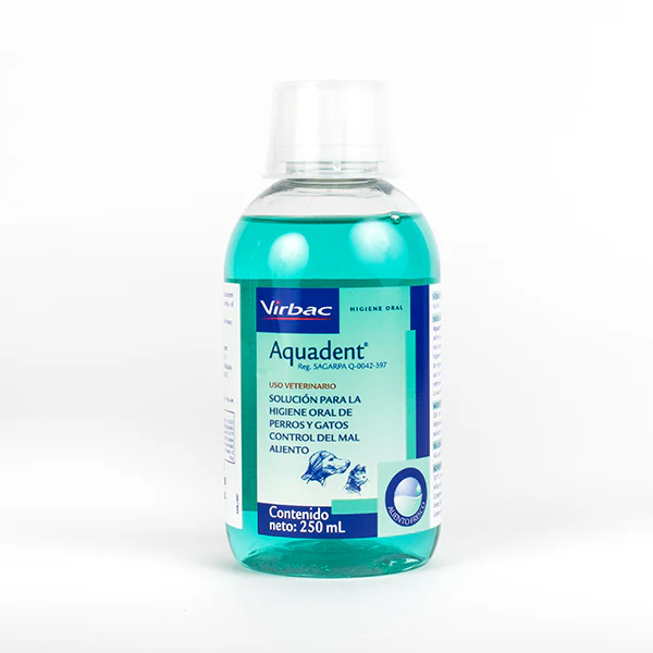 Aquadent 250 mL ( Xilitol ) refrescante bucal perros y gatos