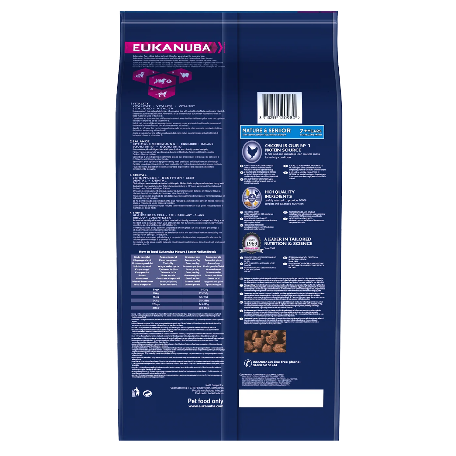 Eukanuba Croquetas Perros Senior Medium Breed Raza Mediana - Imagen 3