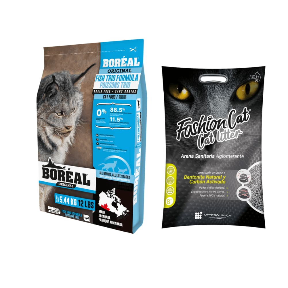 Boréal Gato Original Fish Trio - Imagen 3