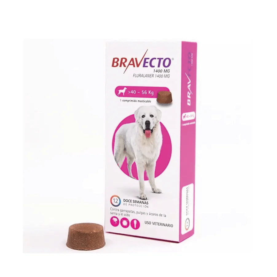 Bravecto Perro 40 - 56kg (1400mg)