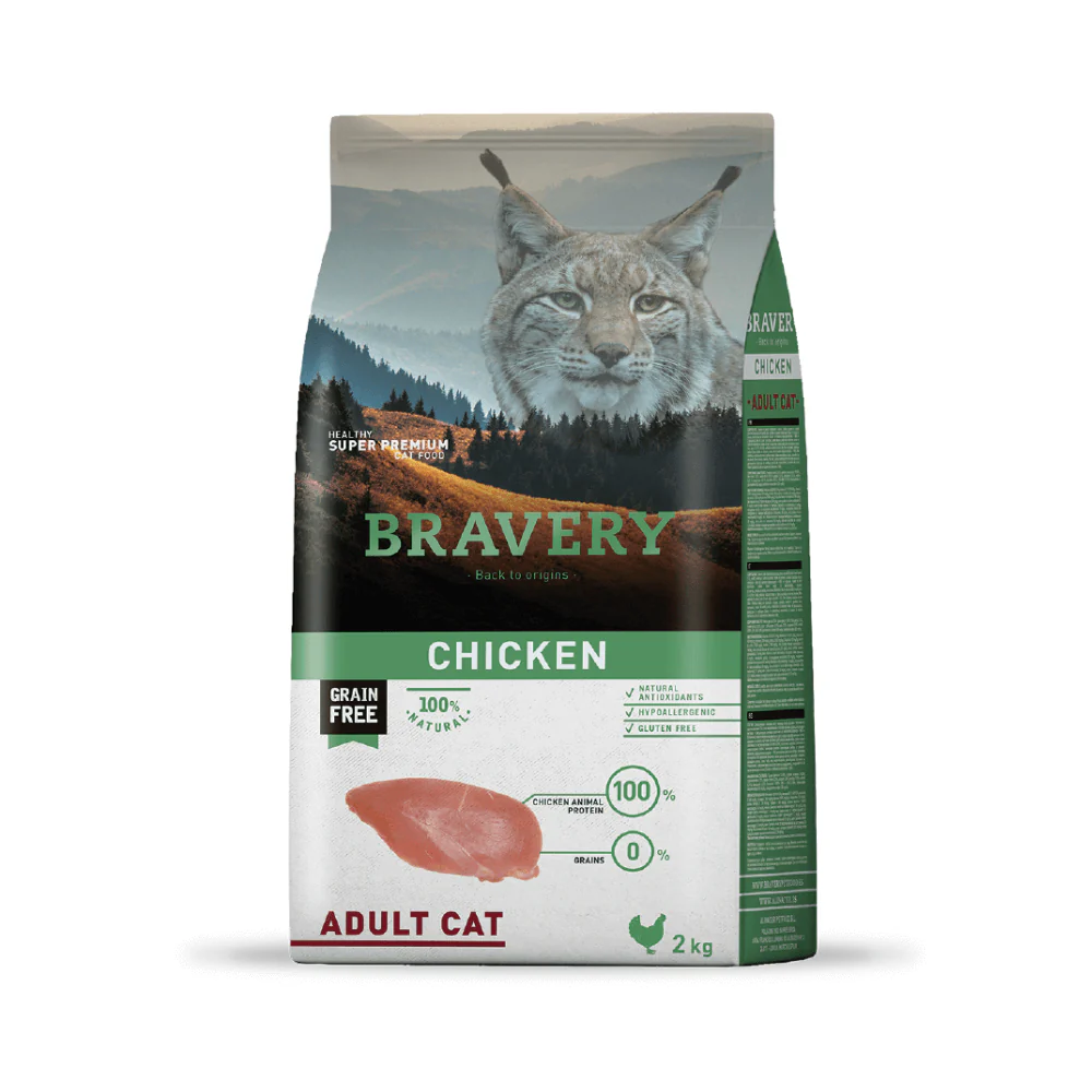 Bravery Gato Adulto Pollo - Imagen 2