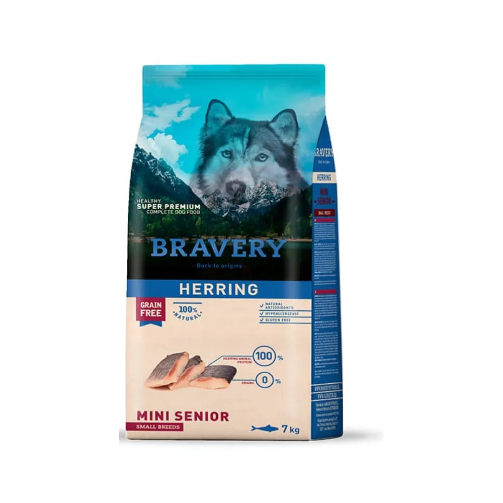 Bravery Herring Senior Razas Pequeñas 7 Kg