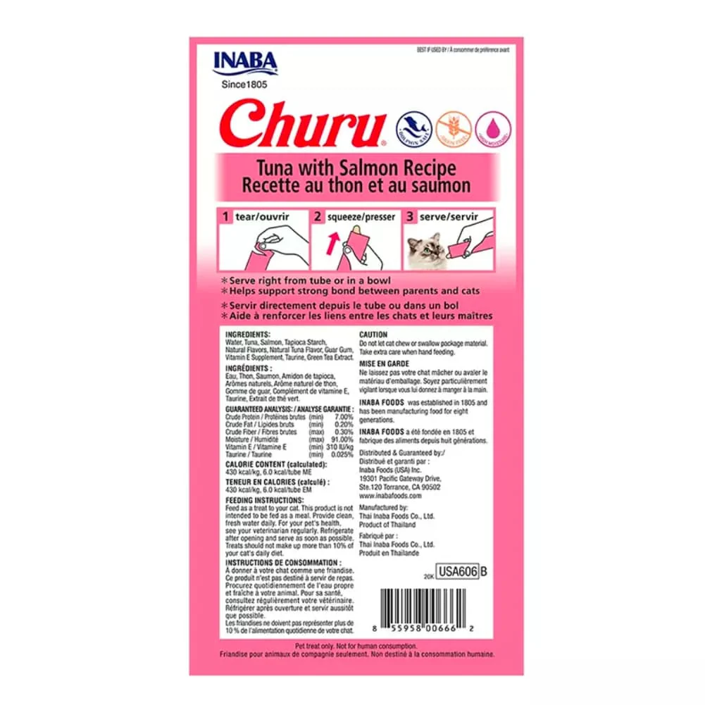 Churu Gato Tuna & Salmon - Imagen 3