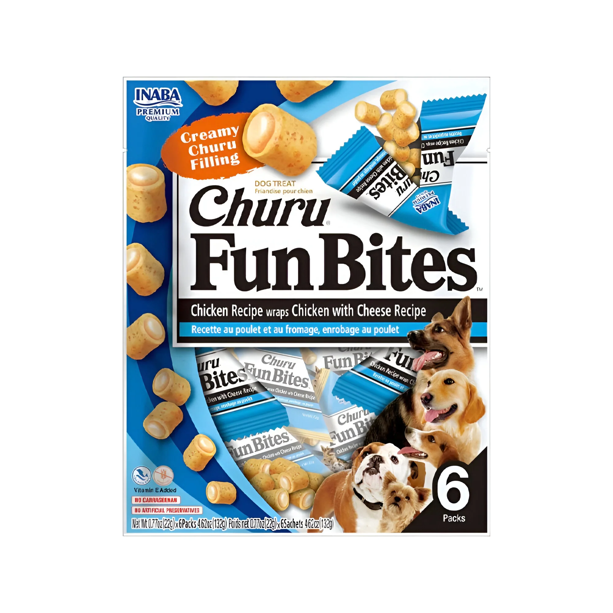 Churu Perro Fun Bites Chicken & Cheese - Imagen 2