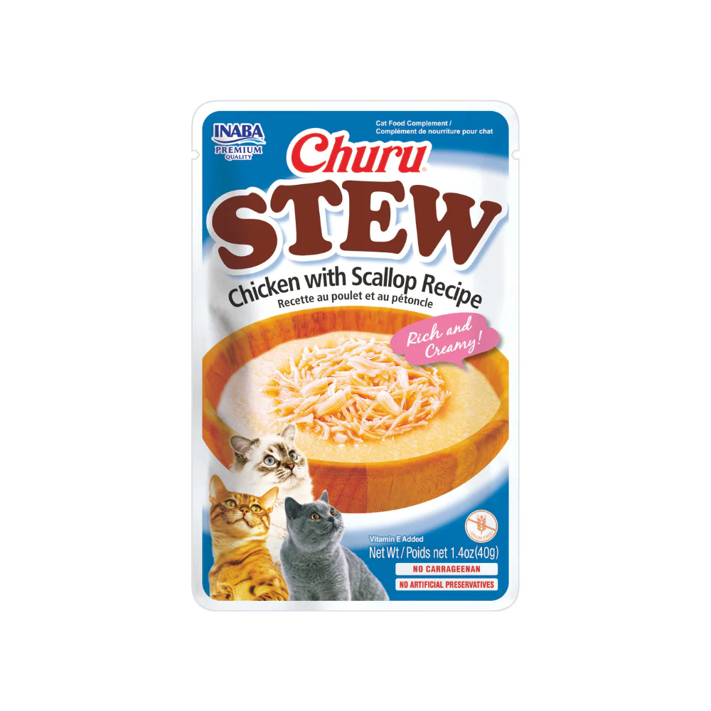 Churu Stew Guiso de Pollo & Ostión 40Gr