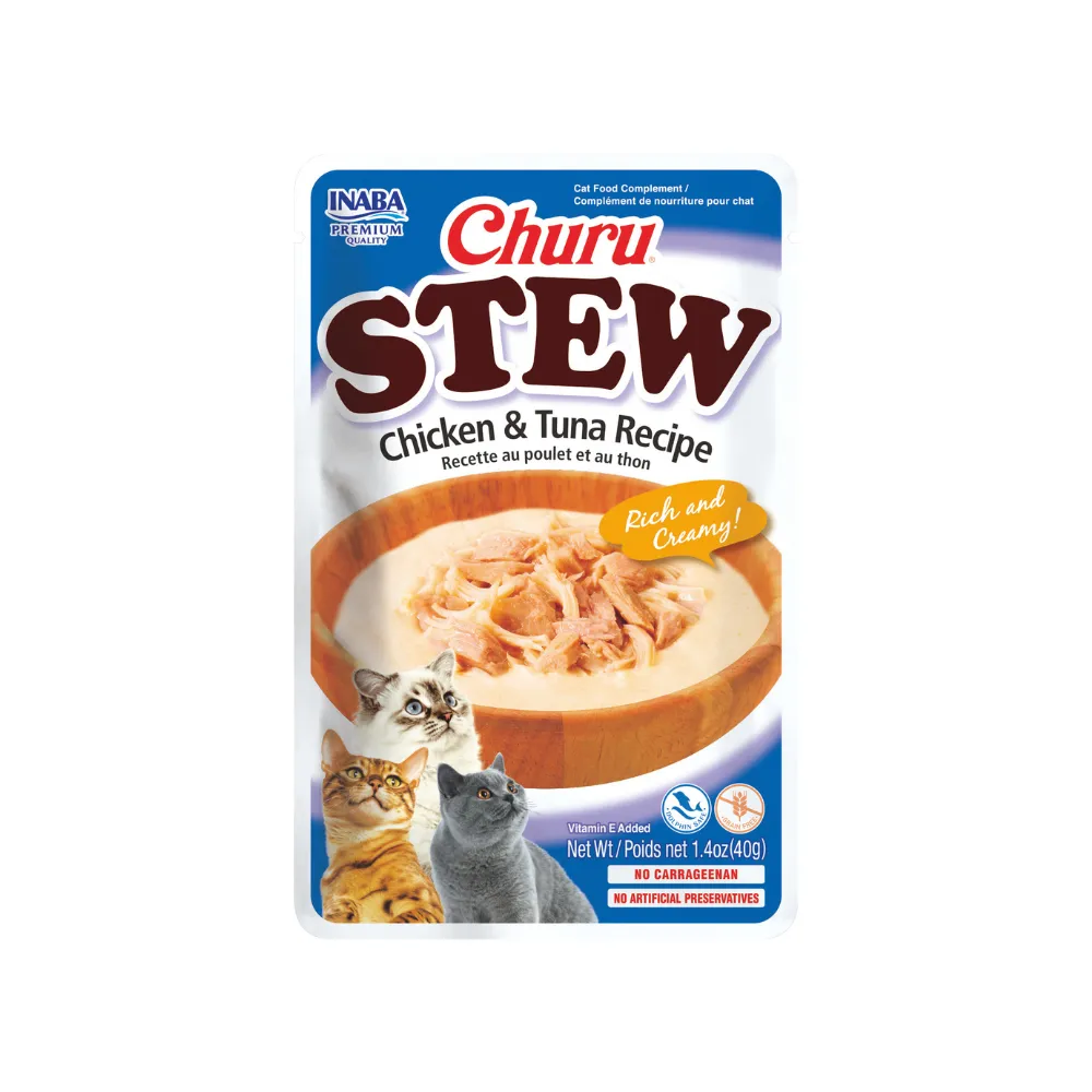 Churu Stew Guiso de Pollo & Atun 40Gr