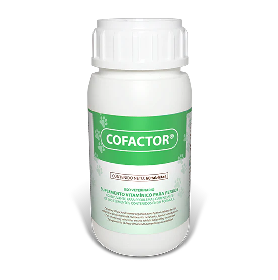Cofactor con 60 Tabletas (Suplemento con Vitaminas y Minerales)