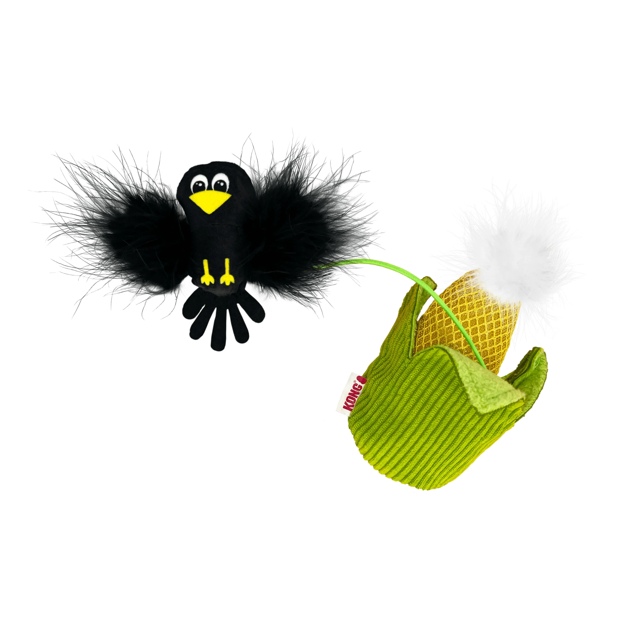 CT0116 1 Pieza Juguete Flingaroo Corny Peluche Cuervo Y Mazorca Para Mascotas - Imagen 2