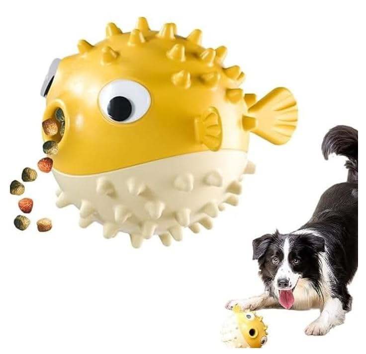 CT0117 1 Pieza De Juguete Dispensador Con diseño de Pez Para Mascota