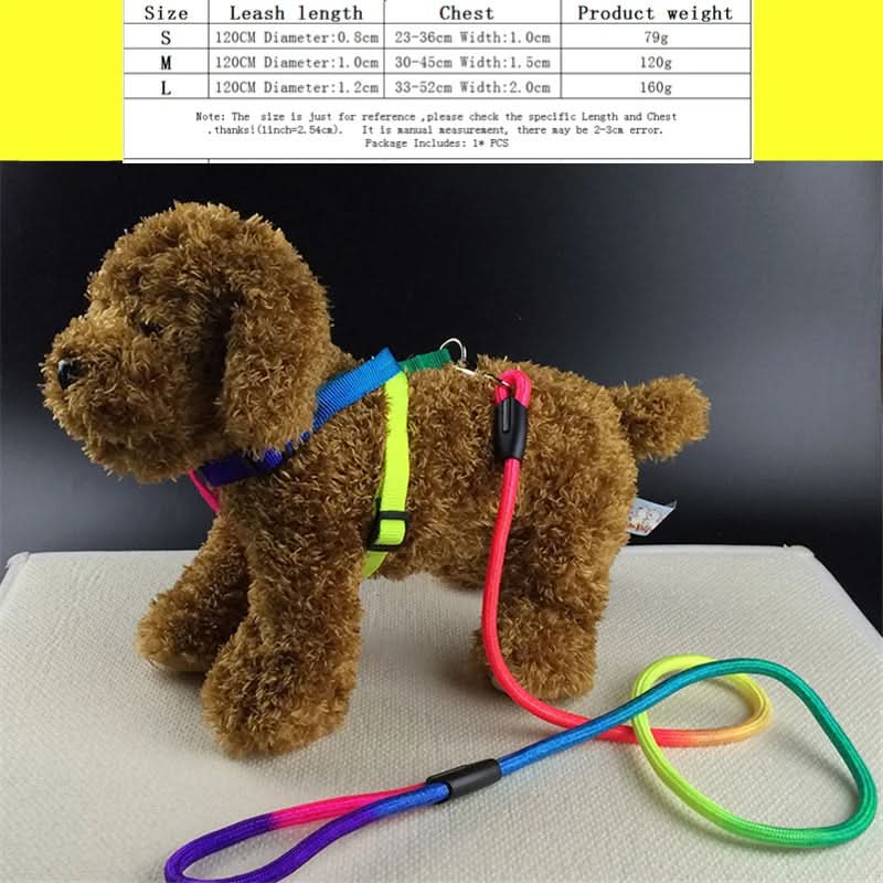 CT0167 1 Pieza De Pechera Con Correa Para Mascota - Imagen 9