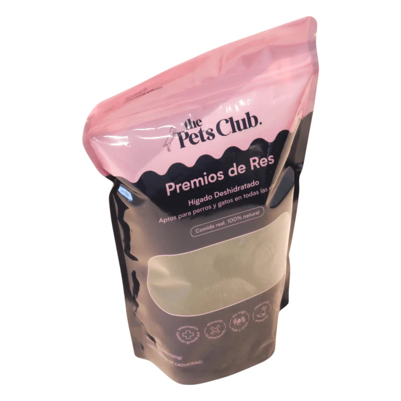CT0609 120gr Premios De Res Hígado Deshidratado