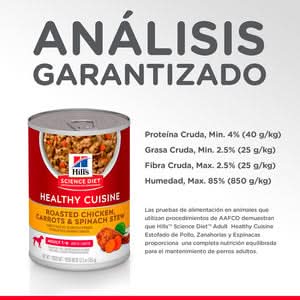 CT0723 1 Pieza De Estofado De Pollo Zanahorias y Espinacas Adulto - Imagen 4
