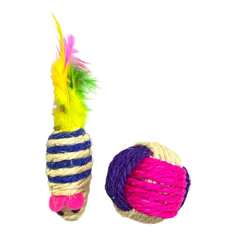 CT0747 2 Pieza De Juguete Para Mascota - Imagen 2