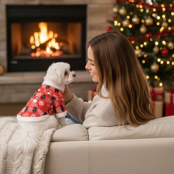 CT0759 1 Pieza De Ropa De Invierno De Navidad Para Mascota - Imagen 4