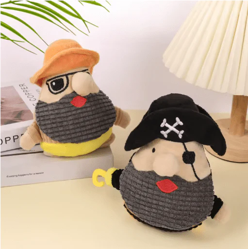 CT0803 1 Pieza De Juguete De Peluche Con Diseño De Pirata Para Mascota - Imagen 6