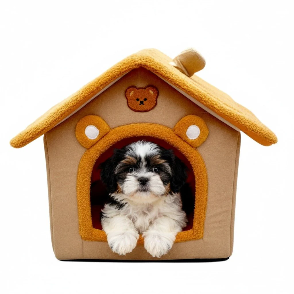 CT1313 1 Pieza De Cama Con Diseño De Casa Para Mascota - Imagen 7