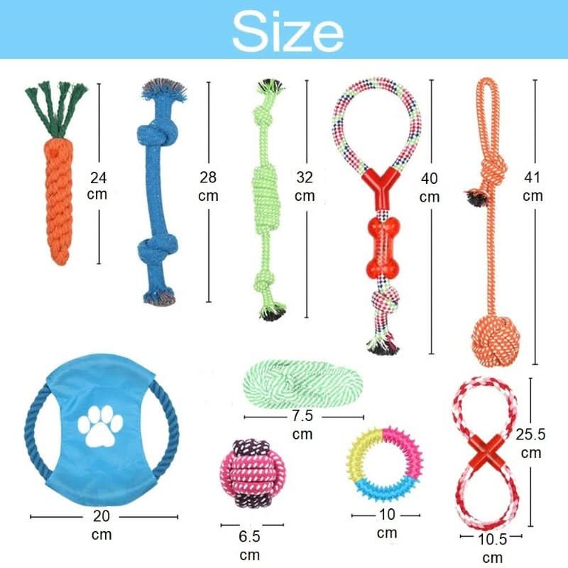 CT1750 1 Set De 10 Piezas Set Juguete De Mascota - Imagen 9