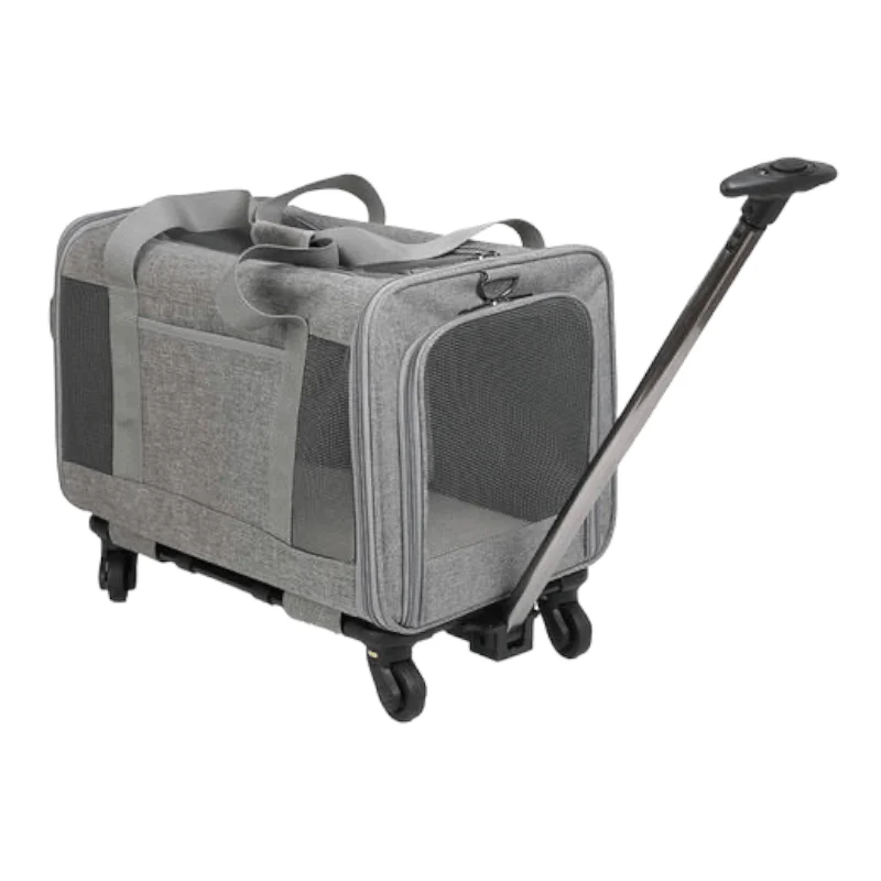 CT1811 1 Pieza de Carrito Transportador Con Llantas Mascota Perro Gato - Imagen 2