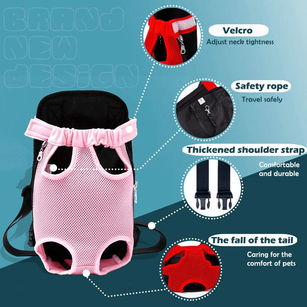 CT1934 1 Pieza Mochila Cangurera Para Mascotas - Imagen 8