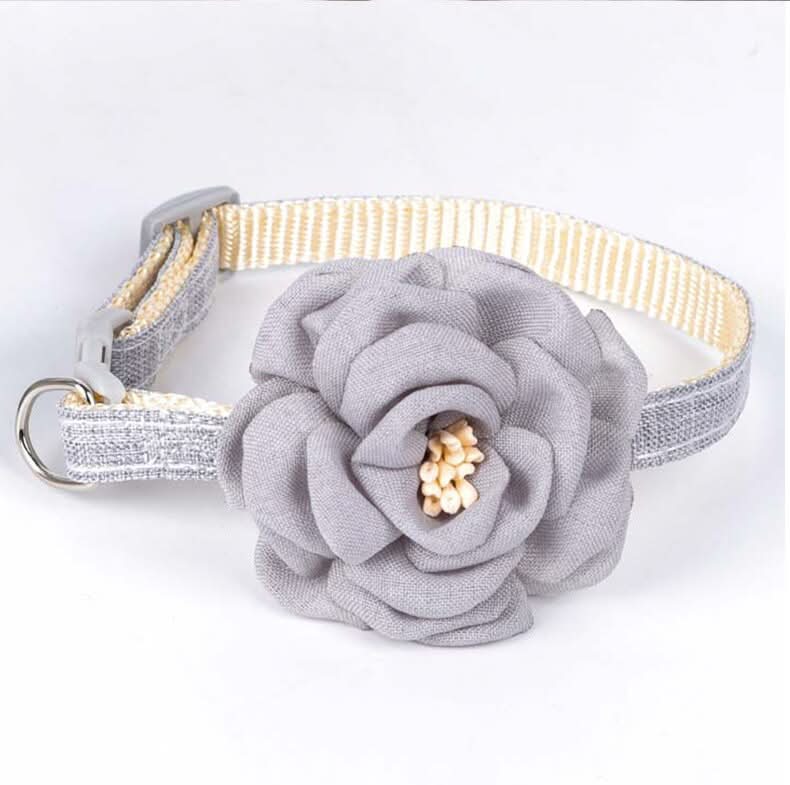 CT2177 1 Pieza Collar Para Mascota Con Diseño De Flor - Imagen 4