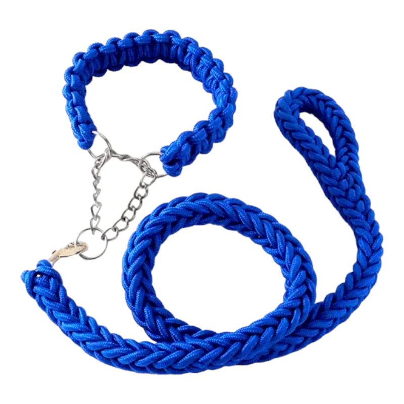 CT2987 1 Pieza De Collar Con Correa Trenzada Para Mascota - Imagen 7