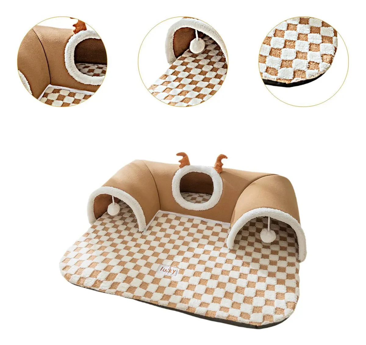 CT3224 1 Pieza De Tunel-Cama Para Mascota - Imagen 4