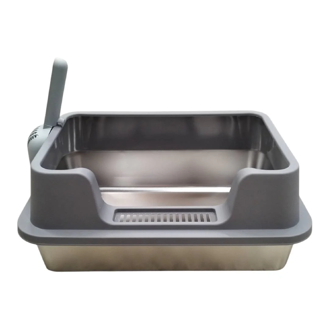 CT3293 1 Pieza De Arenero De Acero Inox Para Mascota - Imagen 3