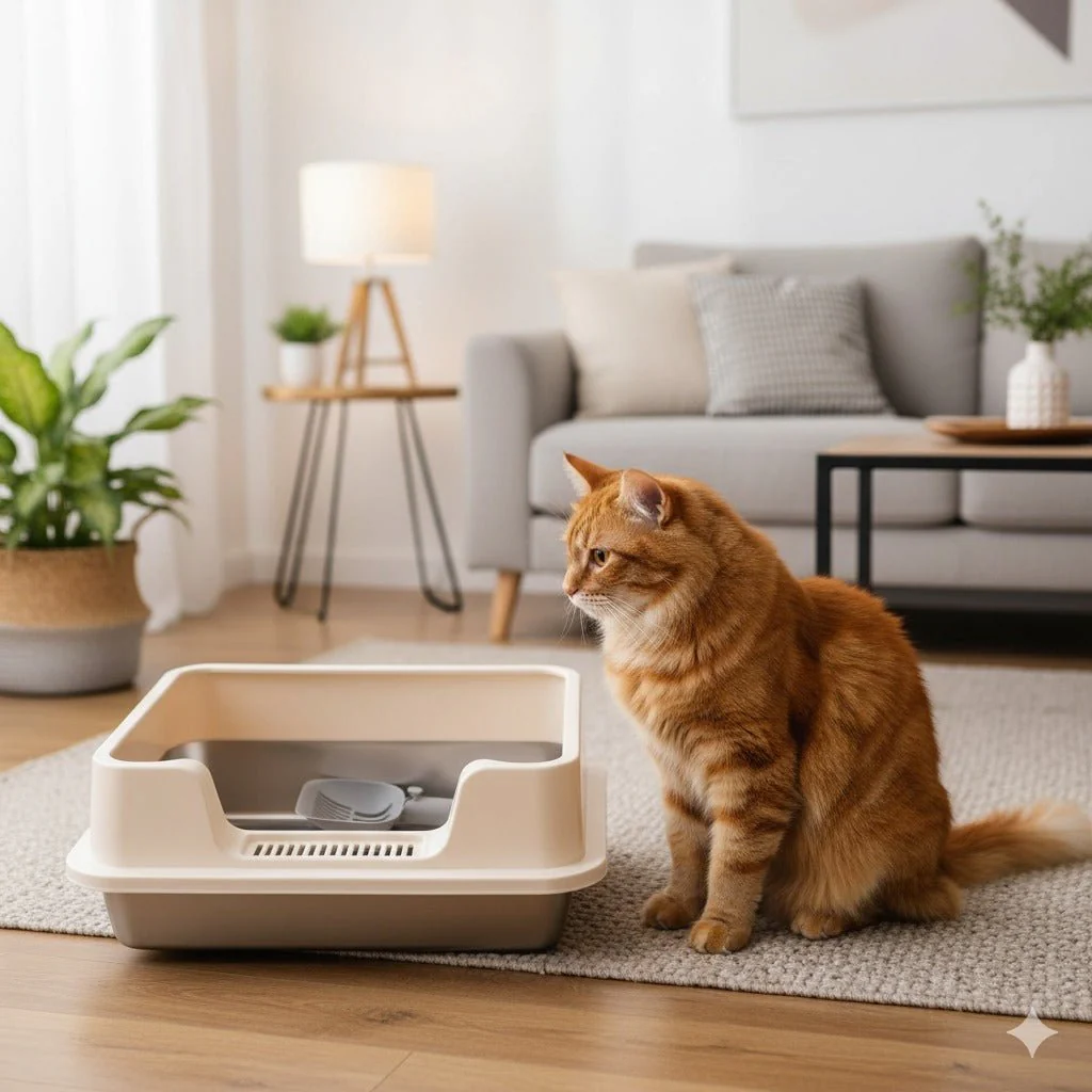 CT3293 1 Pieza De Arenero De Acero Inox Para Mascota - Imagen 4